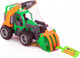 Миниатюра изображения товара Трактор игрушечный Полесье ГрипТрак / 48387 (в сеточке)