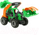 Миниатюра изображения товара Погрузчик игрушечный Полесье с ковшом ГрипТрак / 48394 (в сеточке)