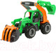Миниатюра изображения товара Погрузчик игрушечный Полесье с ковшом ГрипТрак / 48394 (в сеточке)
