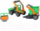 Миниатюра изображения товара Трактор игрушечный Полесье с полуприцепом ГрипТрак / 48400 (в сеточке)