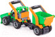 Миниатюра изображения товара Трактор игрушечный Полесье с полуприцепом ГрипТрак / 37381 (в коробке)