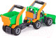 Миниатюра изображения товара Трактор игрушечный Полесье с полуприцепом ГрипТрак / 37381 (в коробке)