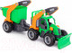 Миниатюра изображения товара Трактор игрушечный Полесье с полуприцепом ГрипТрак / 37381 (в коробке)