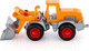 Миниатюра изображения товара Погрузчик игрушечный Полесье КонсТрак / 44884 (в сеточке)