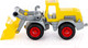 Миниатюра изображения товара Погрузчик игрушечный Полесье КонсТрак / 44884 (в сеточке)
