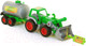 Миниатюра изображения товара Погрузчик игрушечный Полесье с цистерной Фермер-техник / 8794 (в сеточке)