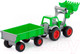 Миниатюра изображения товара Погрузчик игрушечный Полесье с прицепом Фермер-техник / 8817 (в сеточке)