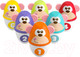 Миниатюра изображения товара Боулинг детский Chicco Fit&Fun Боулинг Monkey Strike 5228