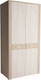 Миниатюра изображения товара Шкаф Интерлиния Коламбия КЛ-3 (дуб сонома/дуб белый)