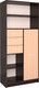 Миниатюра изображения товара Шкаф Интерлиния СК-021 (дуб венге/дуб молочный)