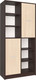 Миниатюра изображения товара Шкаф Интерлиния СК-022 (дуб венге/дуб молочный)