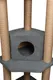 Миниатюра изображения товара Комплекс для кошек Cat House Торнадо джут (серый)