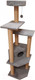 Миниатюра изображения товара Комплекс для кошек Cat House Торнадо джут (серый)
