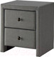 Миниатюра изображения товара Прикроватная тумба Halmar Prima-2 (серый)