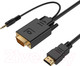Миниатюра изображения товара Кабель Cablexpert A-HDMI-VGA-03-6