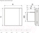 Миниатюра изображения товара Вентилятор накладной Soler&Palau Silent-100 CRZ Black Design - 4C / 5210619600