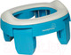 Миниатюра изображения товара Дорожный горшок Roxy-Kids HandyPotty дорожный / HP-250B (голубой)