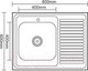 Миниатюра изображения товара Мойка кухонная Ledeme L68060-6L