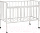 Миниатюра изображения товара Детская кроватка VDK Magico mini / Кр1-01м (белый)