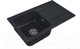 Миниатюра изображения товара Мойка кухонная БелЭворс Styl L (черный)