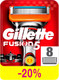 Миниатюра изображения товара Набор сменных кассет Gillette Fusion Power (8шт)