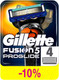 Миниатюра изображения товара Набор сменных кассет Gillette Fusion ProGlide Power (4шт)