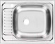 Миниатюра изображения товара Мойка кухонная Ukinox CLM560.435 5К 1R