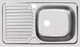 Миниатюра изображения товара Мойка кухонная Ukinox CLM760.435 GT5K 1R