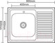 Миниатюра изображения товара Мойка кухонная Ledeme L98060-L