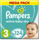 Миниатюра изображения товара Подгузники детские Pampers Active Baby-Dry 3 Midi (124шт)