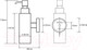 Миниатюра изображения товара Дозатор для жидкого мыла Bemeta 104109012