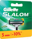 Миниатюра изображения товара Набор сменных кассет Gillette Slalom (5шт)