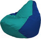 Миниатюра изображения товара Бескаркасное кресло Flagman Груша Мини L Г0.1-291 (бирюзовый/синий)