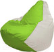 Миниатюра изображения товара Бескаркасное кресло Flagman Груша Макси XXL Г2.1-183 (салатовый/белый)