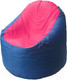 Миниатюра изображения товара Бескаркасное кресло Flagman Bravo B1.1-34 (фуксия/синий)