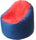 Миниатюра изображения товара Бескаркасное кресло Flagman Bravo B1.1-41 (синий/красный)