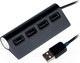 Миниатюра изображения товара USB-хаб Ritmix CR-2400 (черный)