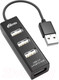 Миниатюра изображения товара USB-хаб Ritmix CR-2402 (черный)