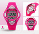 Миниатюра изображения товара Часы наручные для девочек Skmei 1077-3 (ярко-розовый)