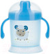 Миниатюра изображения товара Поильник Canpol Смайлик с твердым носиком 12+ / 31/300 (200мл, голубой)