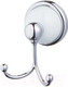 Миниатюра изображения товара Крючок для ванной Bisk 06911 (хром/белый)