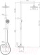 Миниатюра изображения товара Душевая система со смесителем Ledeme L2403