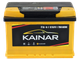 Миниатюра изображения товара Автомобильный аккумулятор Kainar R+ / 077 11 20 02 0121 10 11 0 L (77 А/ч)