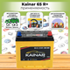 Миниатюра изображения товара Автомобильный аккумулятор Kainar Asia JR+ / 062 22 40 02 0131 10 11 (65 А/ч)