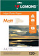 Миниатюра изображения товара Фотобумага Lomond А4, 120 г/м, 25 л. / 0102030 (матовая)