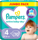 Миниатюра изображения товара Подгузники детские Pampers Active Baby-Dry 4 Maxi (70шт)