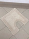 Миниатюра изображения товара Коврик для туалета Axentia Quatro WC 851573 (60x60, кремовый)