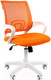 Миниатюра изображения товара Кресло офисное Chairman 696 (TW-16/TW-66 белый/оранжевый)