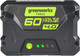 Миниатюра изображения товара Аккумулятор для электроинструмента Greenworks G60B4 (2918407)