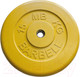 Миниатюра изображения товара Диск для штанги MB Barbell d26мм 15кг (желтый)